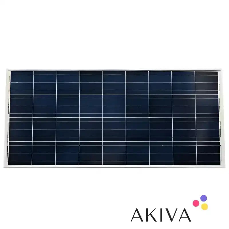 Rectangular solar panel with grid pattern, 115W-12V Mono 1030x668x30mm design