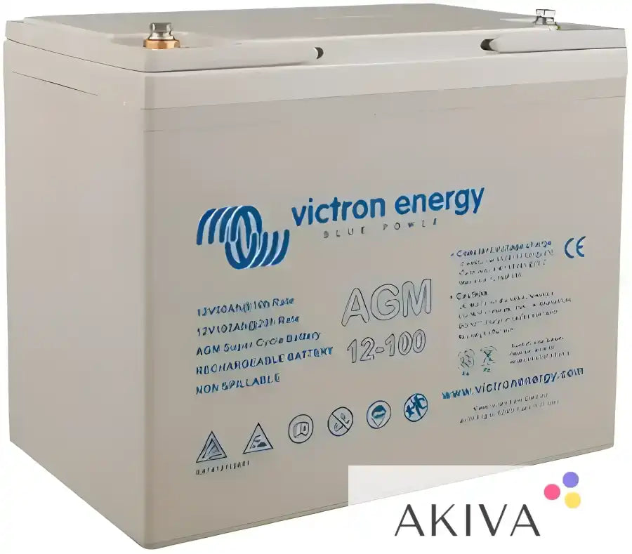 Victron Energy 12V 100Ah AGM Super Cycle Battery M6 for optimal energy storage solutions