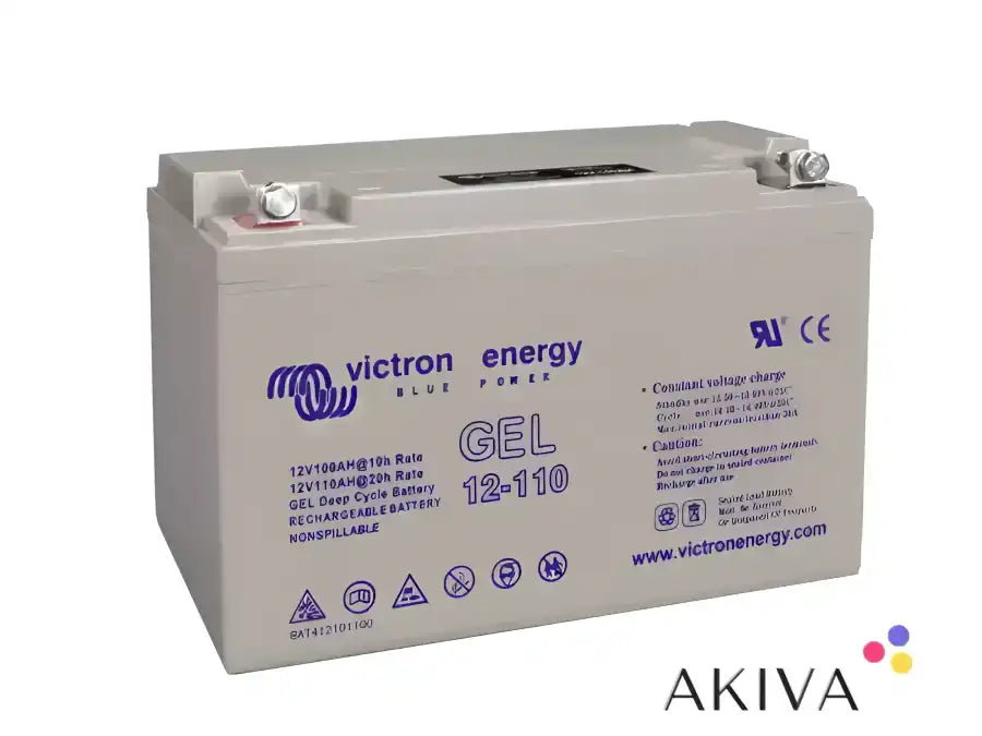 Victron Energy GEL Deep Cycle Battery in 12V 110Ah Gel Deep Cycle Batt configuration