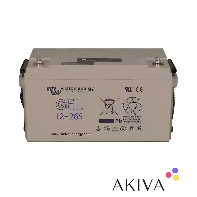Victron Energy 12V 265Ah GEL Deep Cycle Battery M8, ideal for reliable energy storage