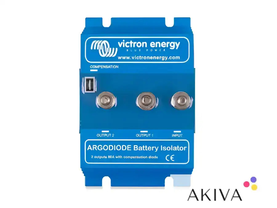Blue Argodiode Battery Isolator for Argodiode 80-2AC, suitable for Batteries 80A Retail