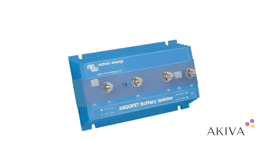 Blue battery isolator for Argofet 100-3 three batteries 100A system