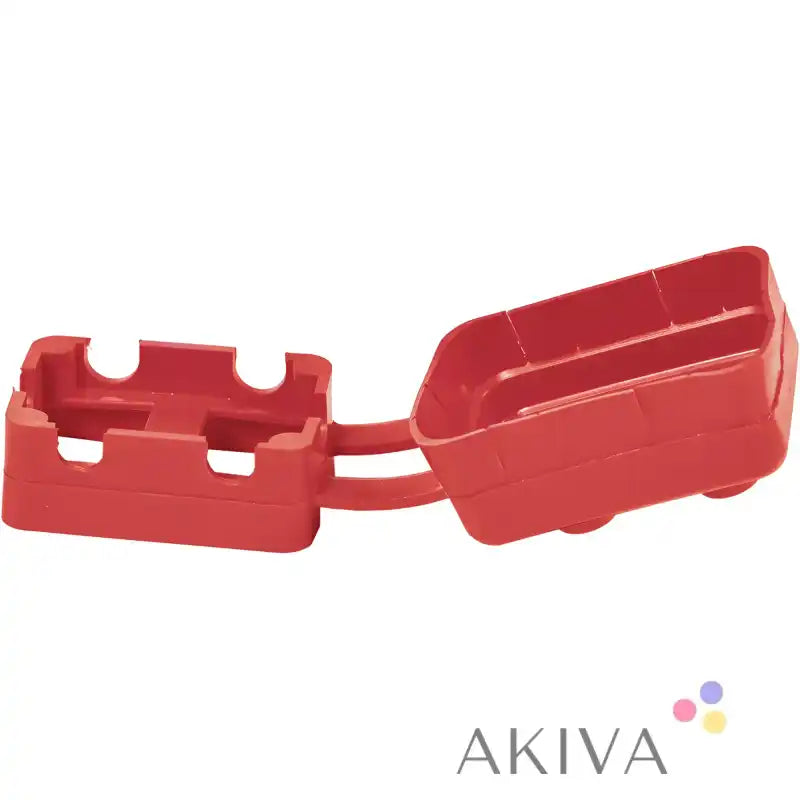 Red plastic fuse holder for Blue Sea Systems Short Stop Circuit Breaker