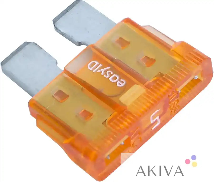Orange automotive fuse from Blue Sea Systems BSS Fuse ATC easyID product line