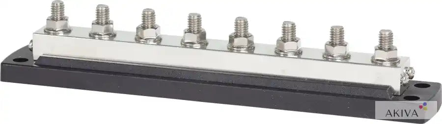 Electrical grounding bus bar from Blue Sea Systems BSS PowerBar with 8x3/8-16 studs