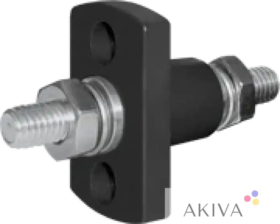 Black insulated feed-through terminal for Blue Sea Systems BSS TermSm feedthrough