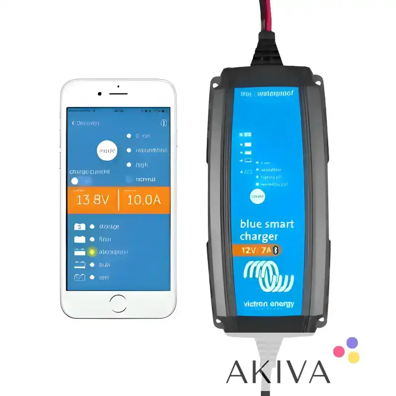 Blue Smart IP65s Charger 12/5(1) 230V with smartphone interface for efficient charging