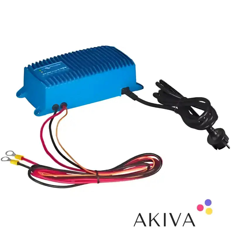Blue Smart IP67 Charger with wires, 230V CEE for efficient battery charging