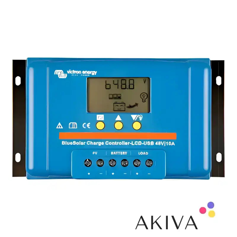 Blue Solar Charge Controller, BlueSolar PWM-LCD&USB 48V-10A for efficient solar power management