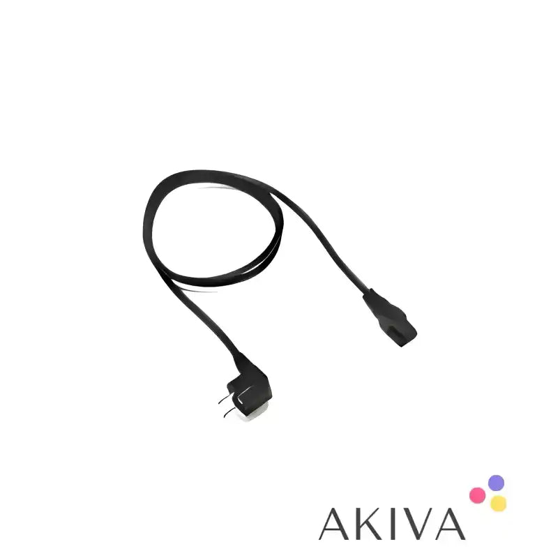 Black power cord for ECOFLOW AC Cable UK, ideal for off-grid power solutions