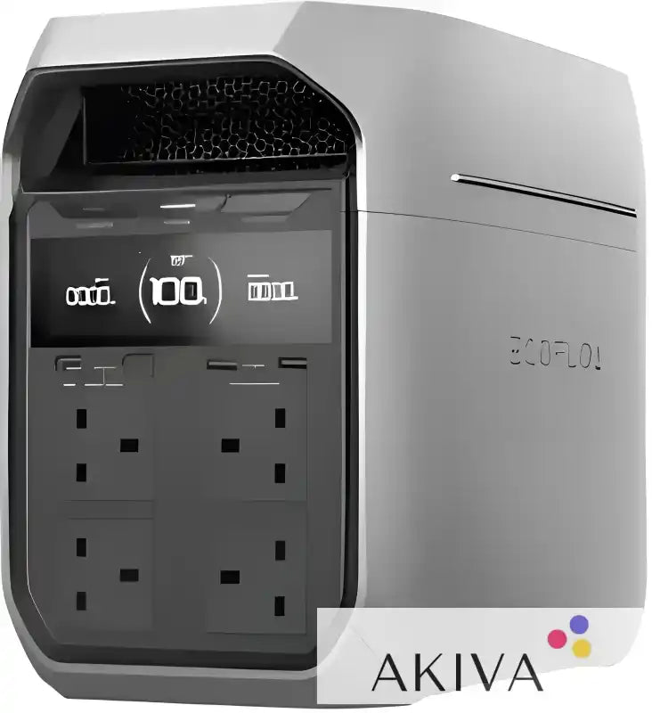 Portable power station ECOFLOW Delta 3 offering off-grid power solutions with multiple outlets