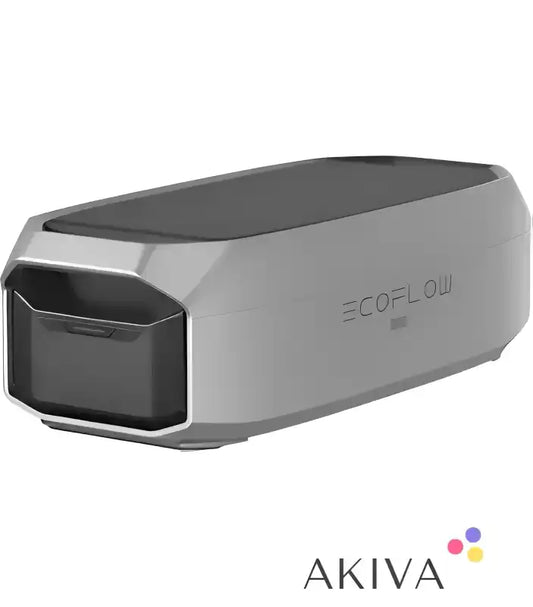 Gray portable power station ECOFLOW Delta Pro 3 EB suitable for outdoor and backup use