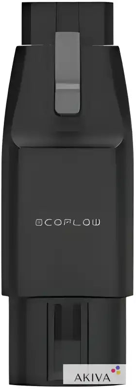 Black EcoFlow Delta Pro EV X-Stream Adapter for efficient energy solutions in Europe