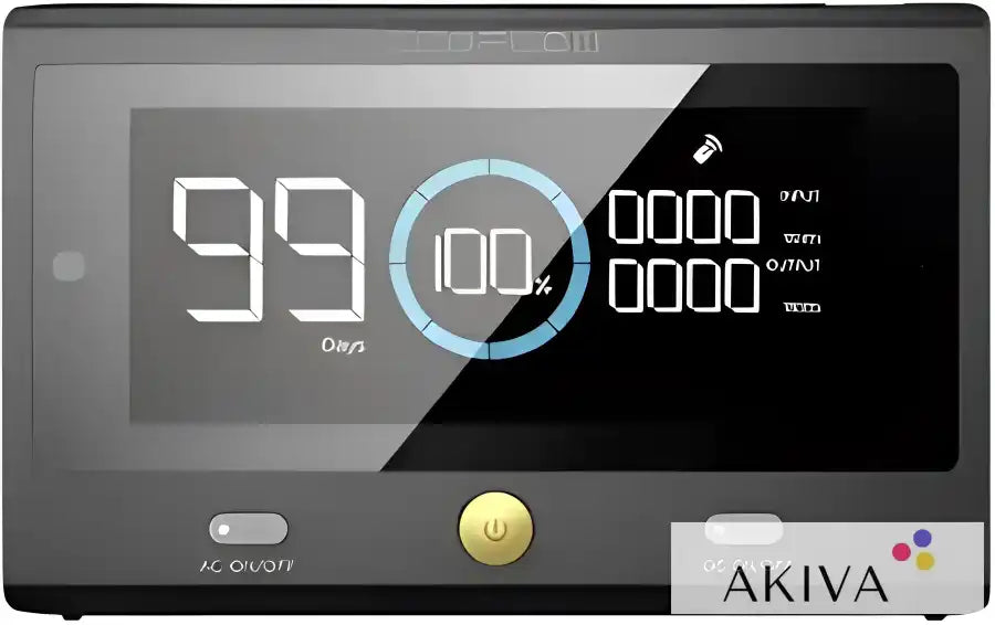 Portable power station display of ECOFLOW Delta Pro Remote Control unit