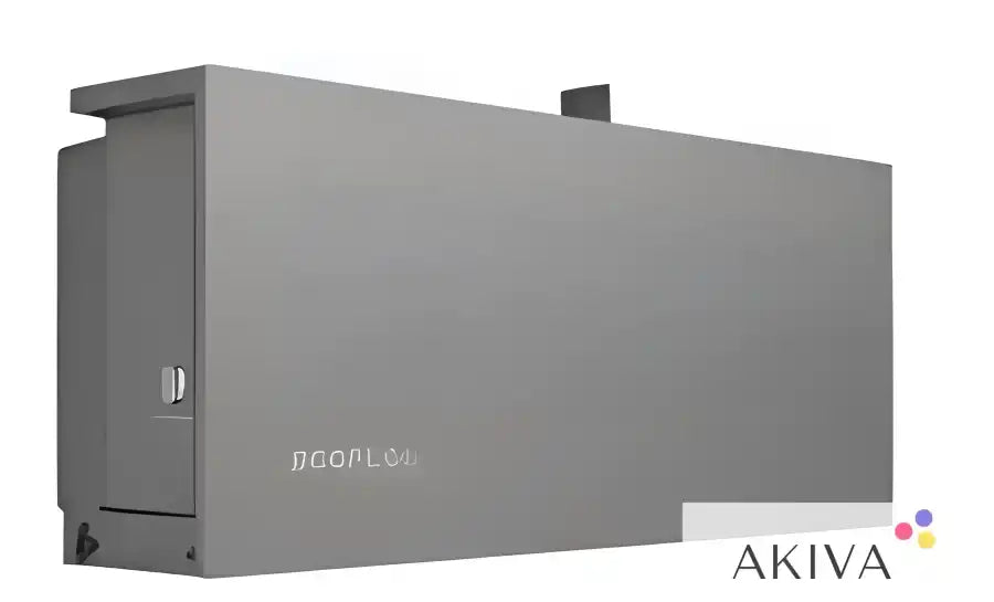 EcoFlow PowerOcean Hybrid Inverter 5KW showcased in a modern energy solution setting