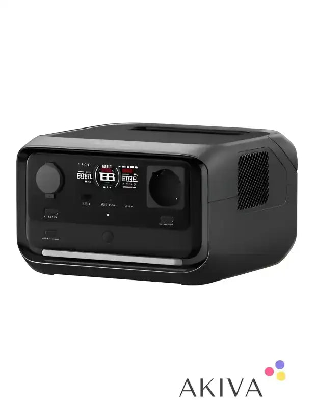 Black portable power station ECOFLOW River 3 for off-grid power solutions