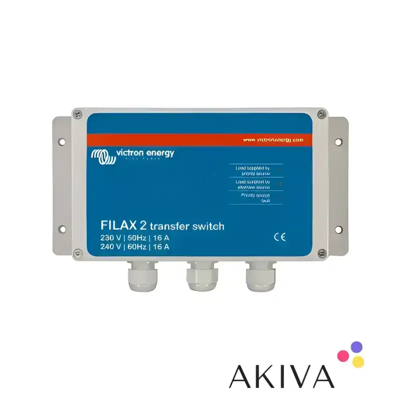 Victron Energy FILAX 2 Transfer Switch for 230V 50Hz-240V 60Hz applications