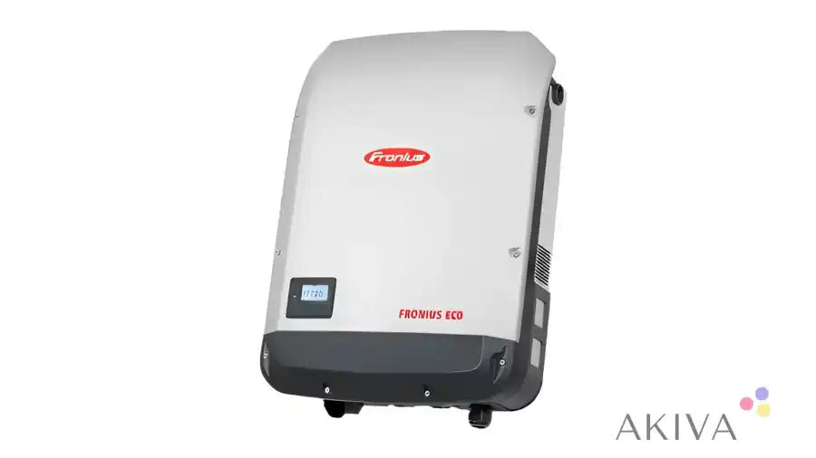 White Fronius Eco solar inverter from Fronius Eco series for off-grid power solutions in campervans