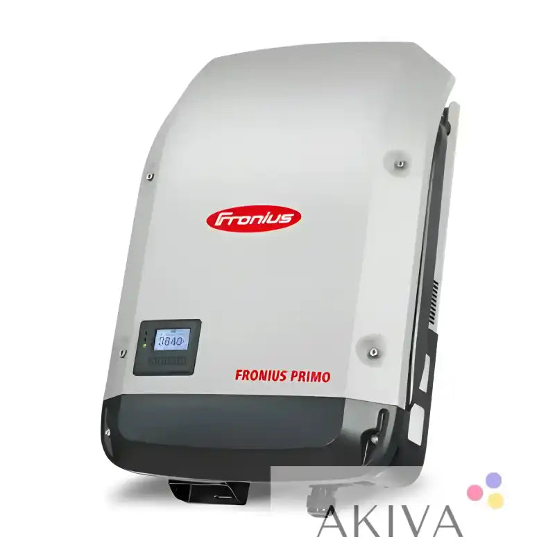 White Fronius Primo 8.2-1 dummy solar inverter for off-grid power solutions