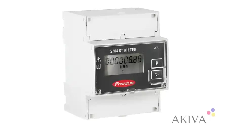 White Fronius Smart Meter 63A-3 for efficient energy monitoring and management