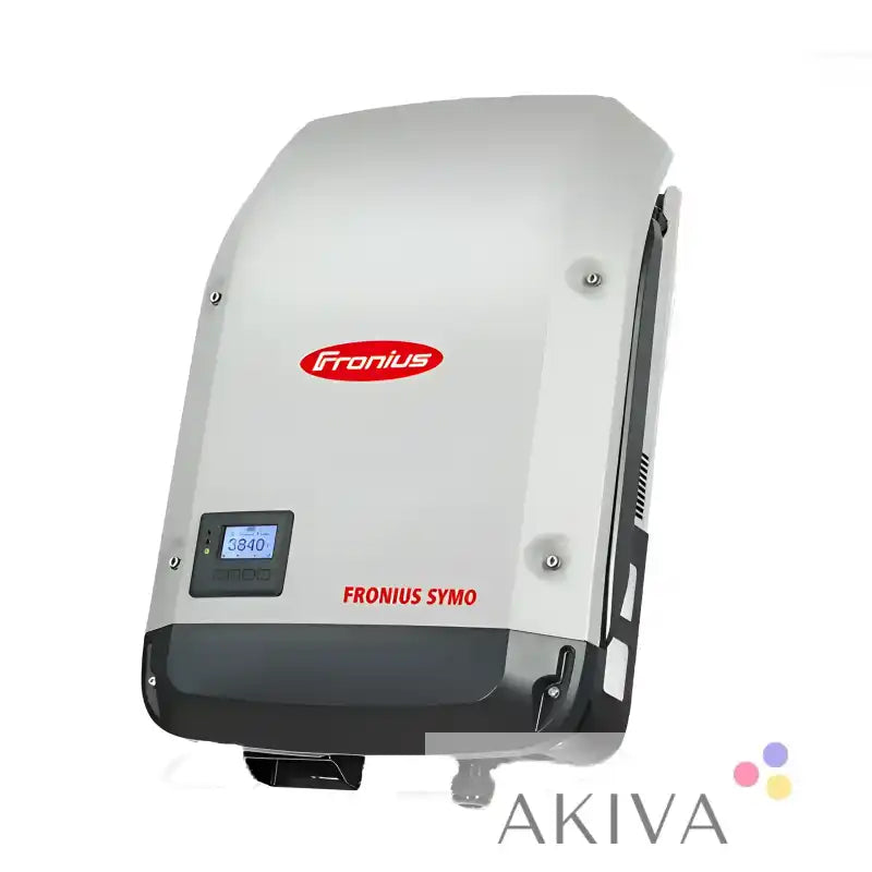 White Fronius Symo inverter dummy model for off-grid power solutions with FCEE connector
