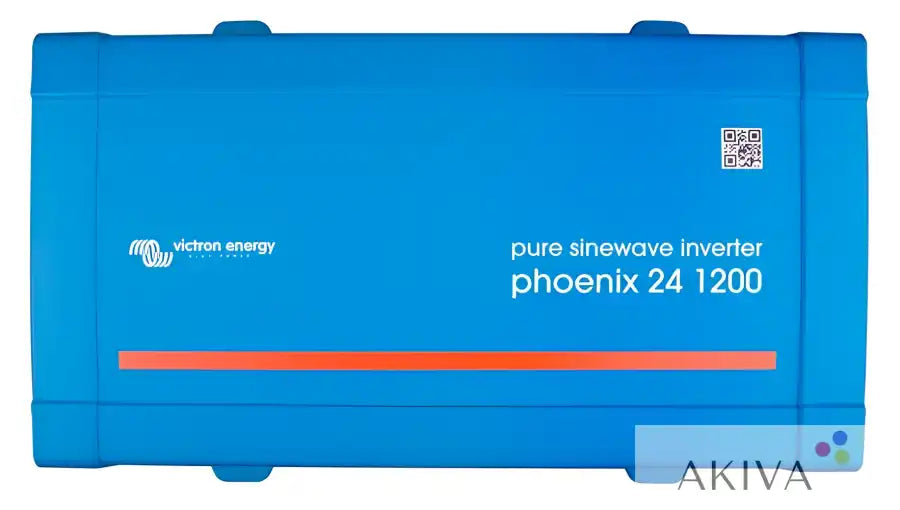 Bright blue plastic case for victron energy phoenix 24/1200 pure sine wave inverter for 230v smart solar use