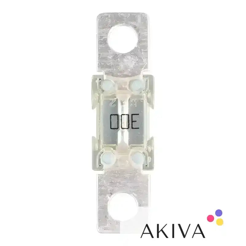 Silver-toned electrical fuse from MEGA-Fuse 225A/80V package of 5 pcs for reliable performance