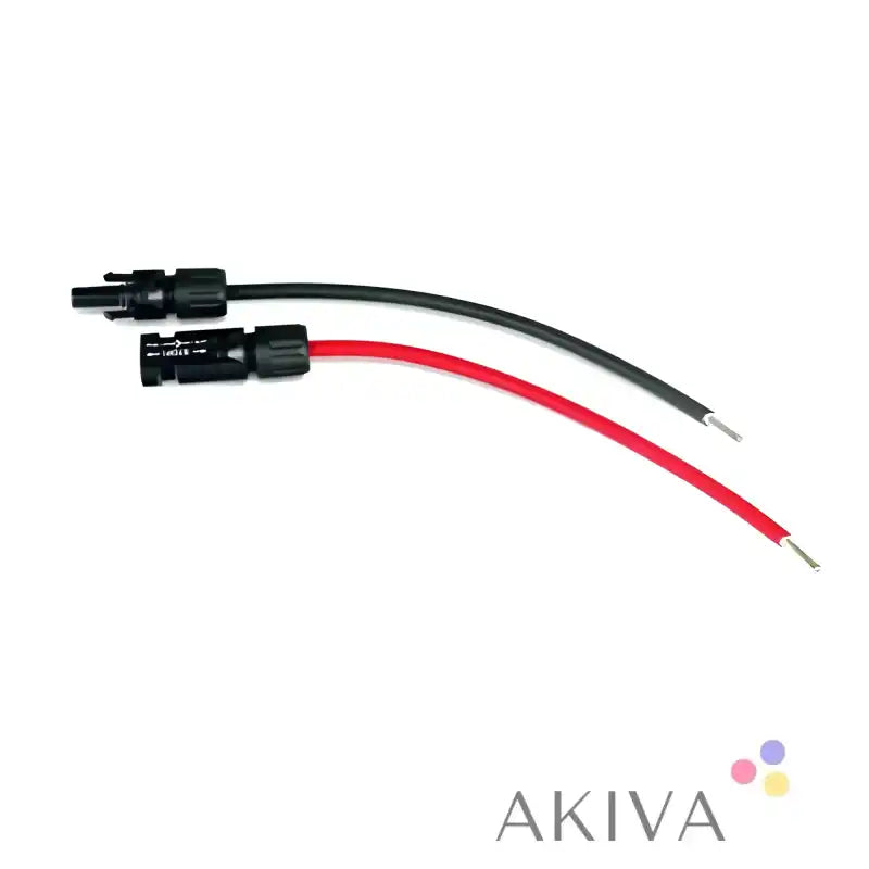 Solar panel connector cables for off-grid power solutions in campervan electrical systems