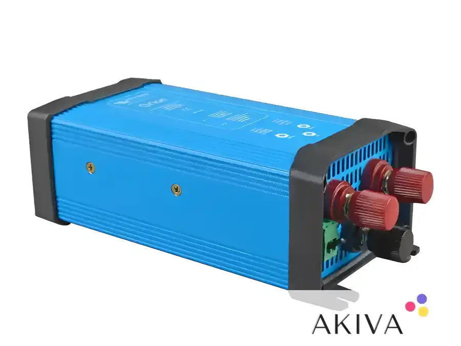 Blue Orion 24/12-70A DC-DC converter IP20 with red and black binding posts
