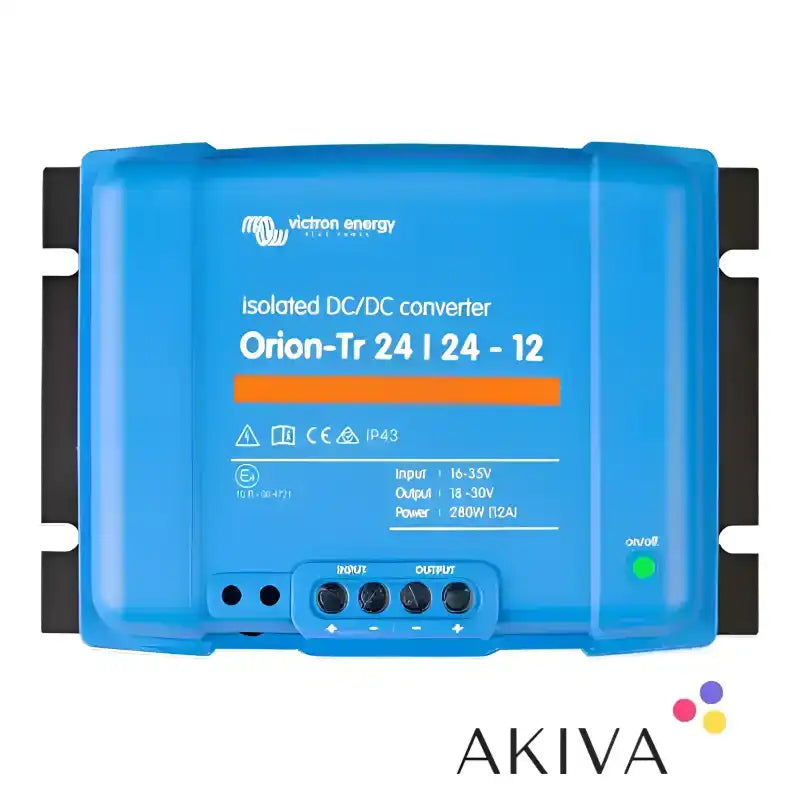 Blue isolated DC-DC converter for Orion-Tr 24/24-12A (280W) isolated DC-DC applications