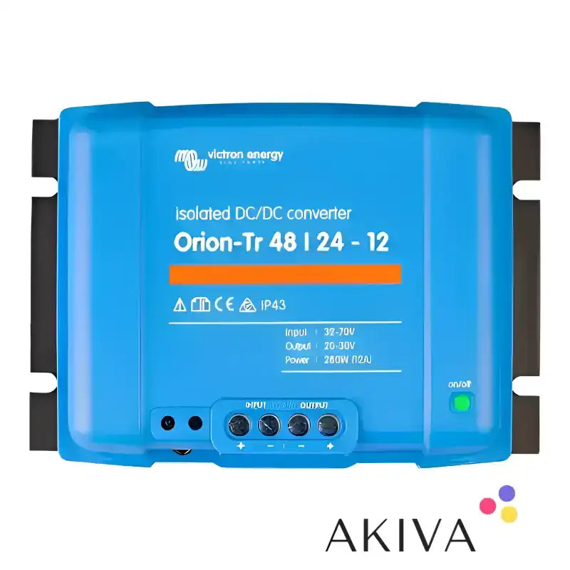 Blue Isolated DC/DC Converter for Orion-Tr 48/24-12A (280W) Isolated DC-DC applications