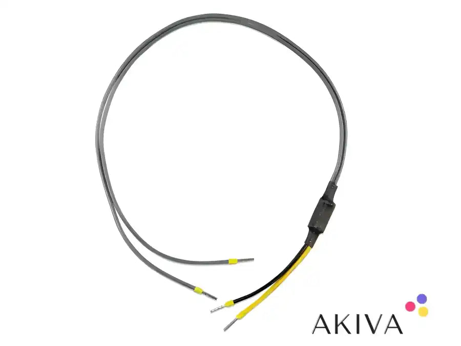 Gray wire harness with yellow and black leads for Orion-Tr Isolated DC-DC Charger remote