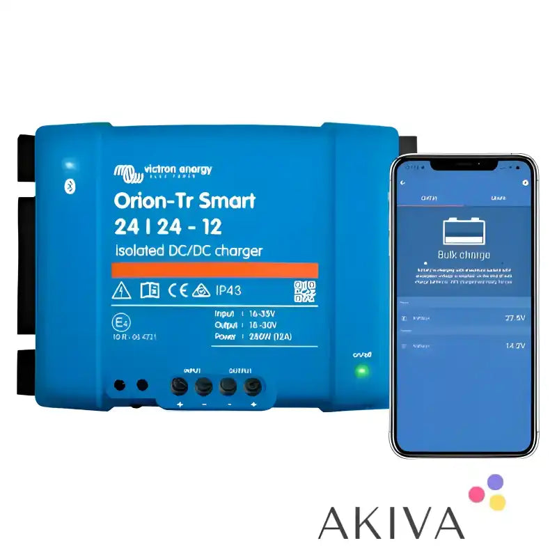 Blue Orion-Tr Smart isolated DC-DC charger 24-12A with smartphone app interface