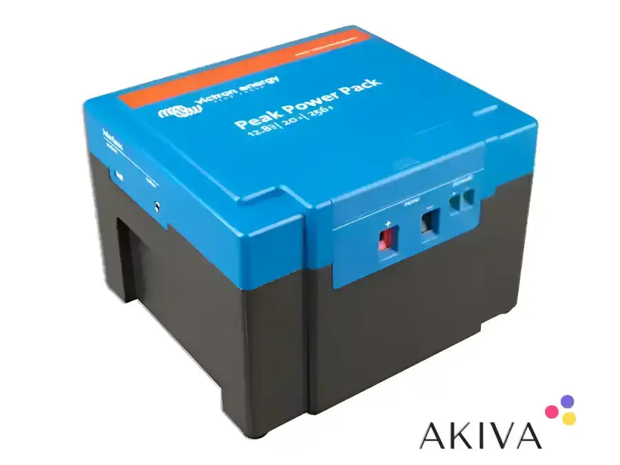 Blue and black Peak Power Pack 12.8V/20Ah - 256Wh for reliable power solutions