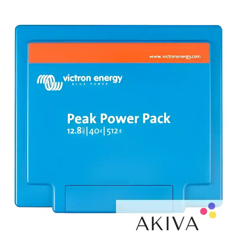 Blue Victron Energy Peak Power Pack 12,8V/40Ah - 512Wh for reliable peak power solutions