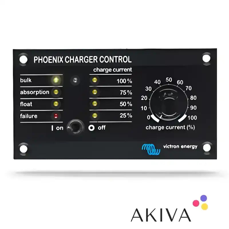 Phoenix Charger Control panel showcasing advanced charger control features