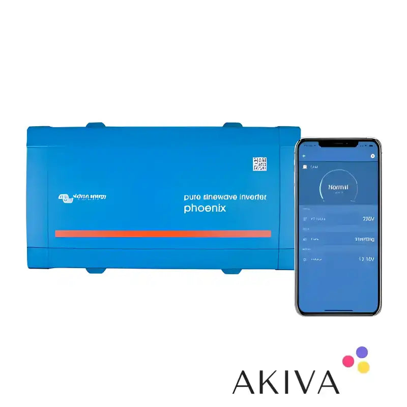 Blue Phoenix Inverter 12/1200 230V VE.Direct IEC and smartphone app for off-grid power solutions