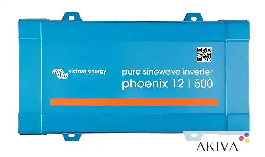 Blue pure sinewave Phoenix Inverter 12/500 230V VE.Direct IEC for off-grid power solutions
