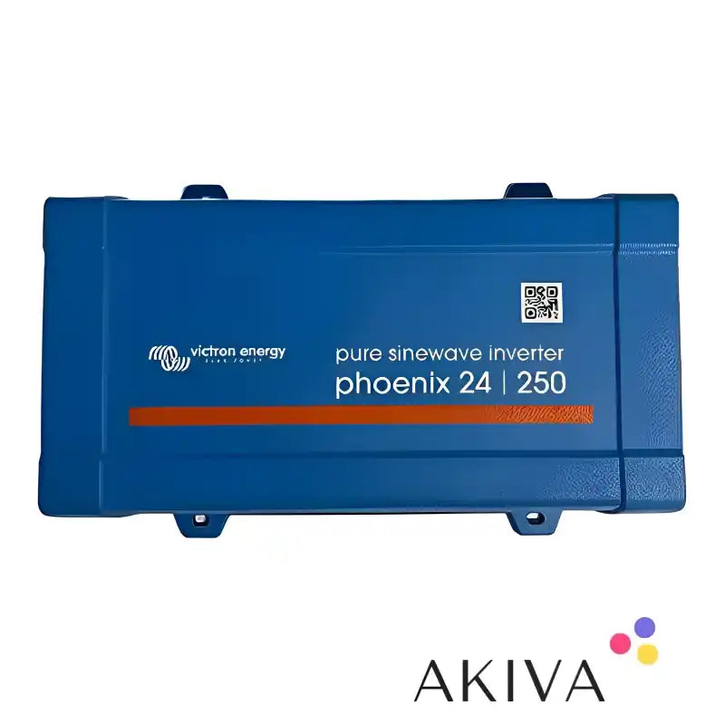 Blue Victron Energy Phoenix Inverter 24/250 120V with VE.Direct NEMA 5-15R output