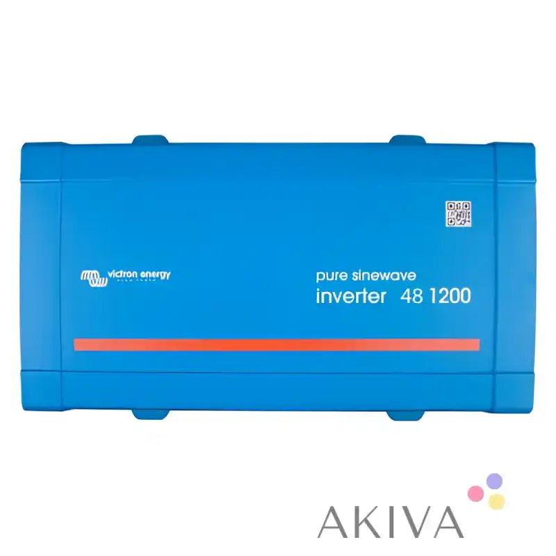 Blue plastic case for victron energy phoenix inverter 48/1200 230v ve direct schuko off grid power solutions