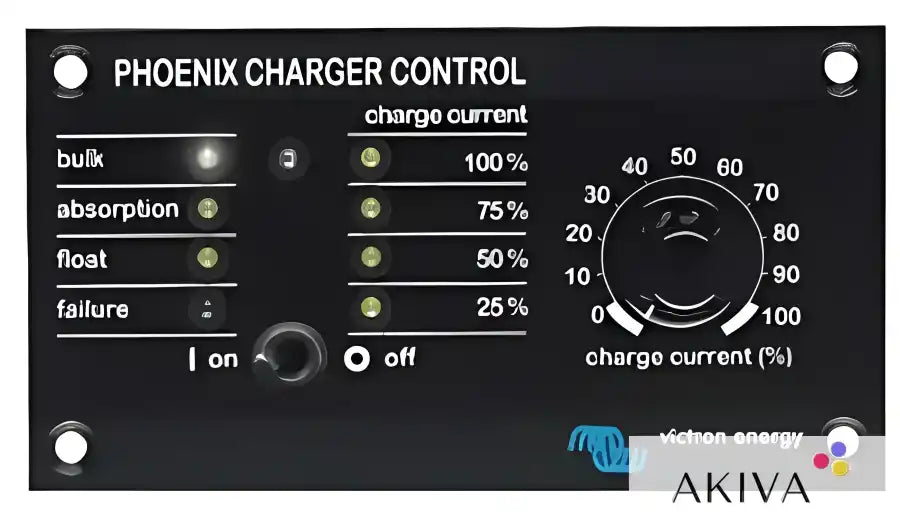 Phoenix Charger Control Panel for efficient Phoenix Inverter Control system integration