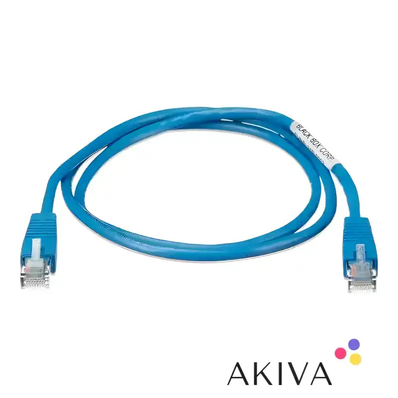 Blue RJ45 UTP cable 0.3 m, ideal for high-speed network connections