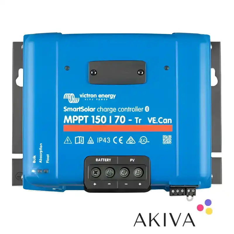 Blue Victron SmartSolar MPPT 150/70-Tr VE.Can for off-grid power solutions