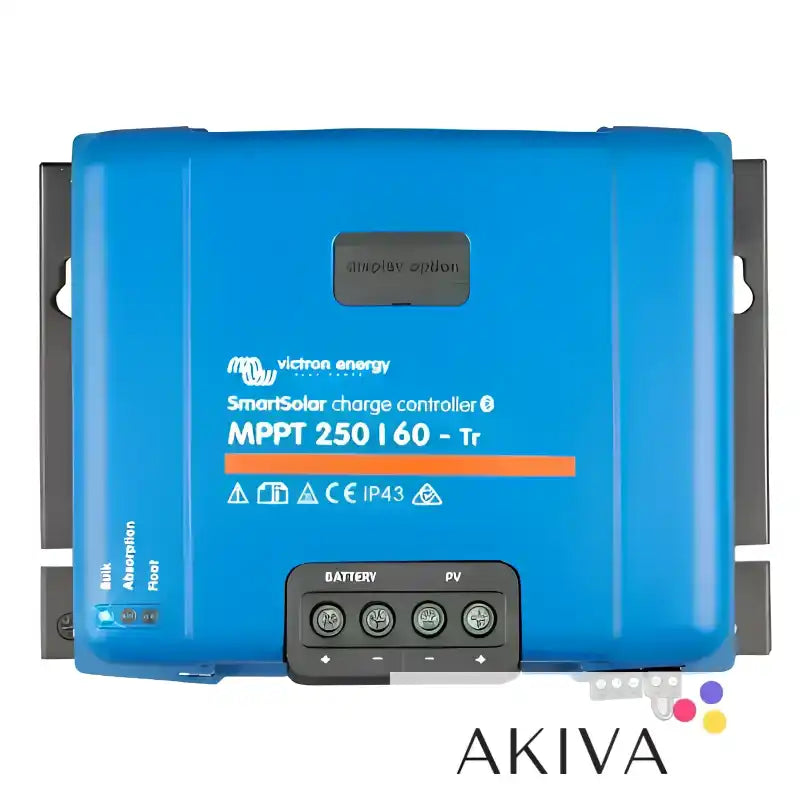 Blue solar charge controller for SmartSolar MPPT 250/60-Tr, ideal for off-grid power solutions