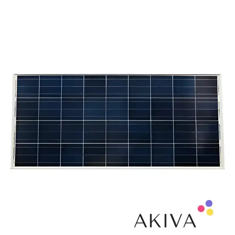 Rectangular solar panel with grid pattern from 60W-12V Poly 545x668x25mm series