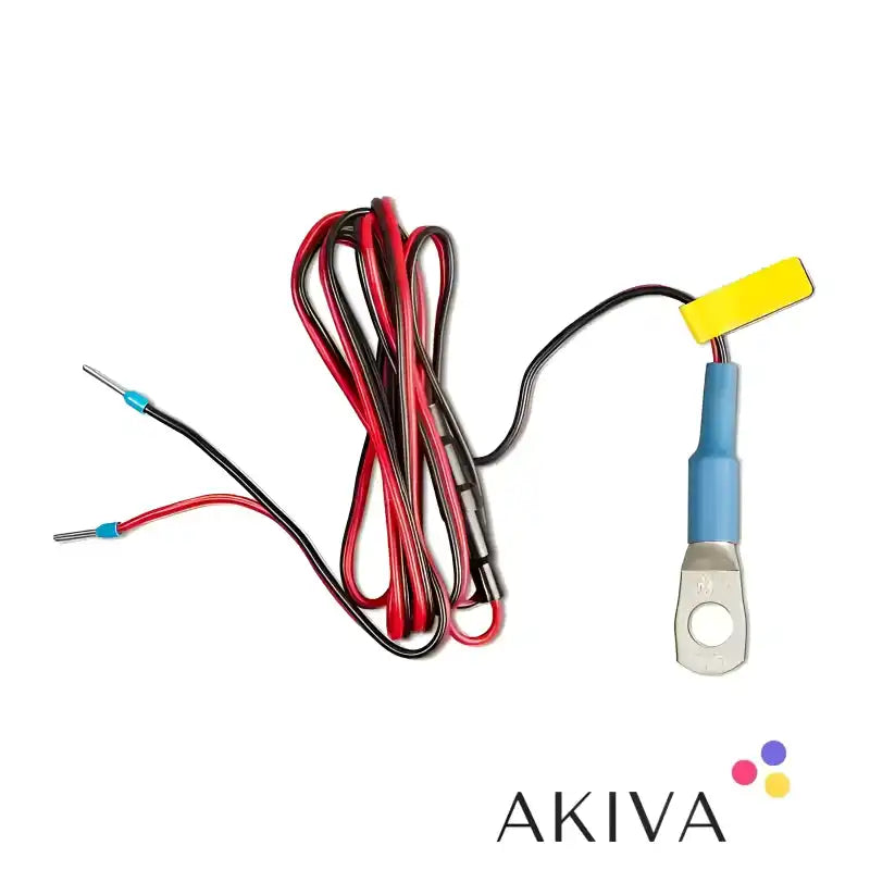 Electrical wiring harness with ring terminal for Temperature Sensor suitable for off-grid power solutions