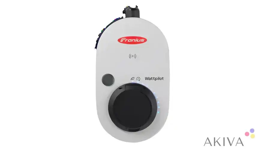 White wall-mounted charging station for Wattpilot Home Fix Installed Wallbox 22 J 2.0