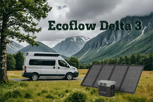 Off grid van life solar panel