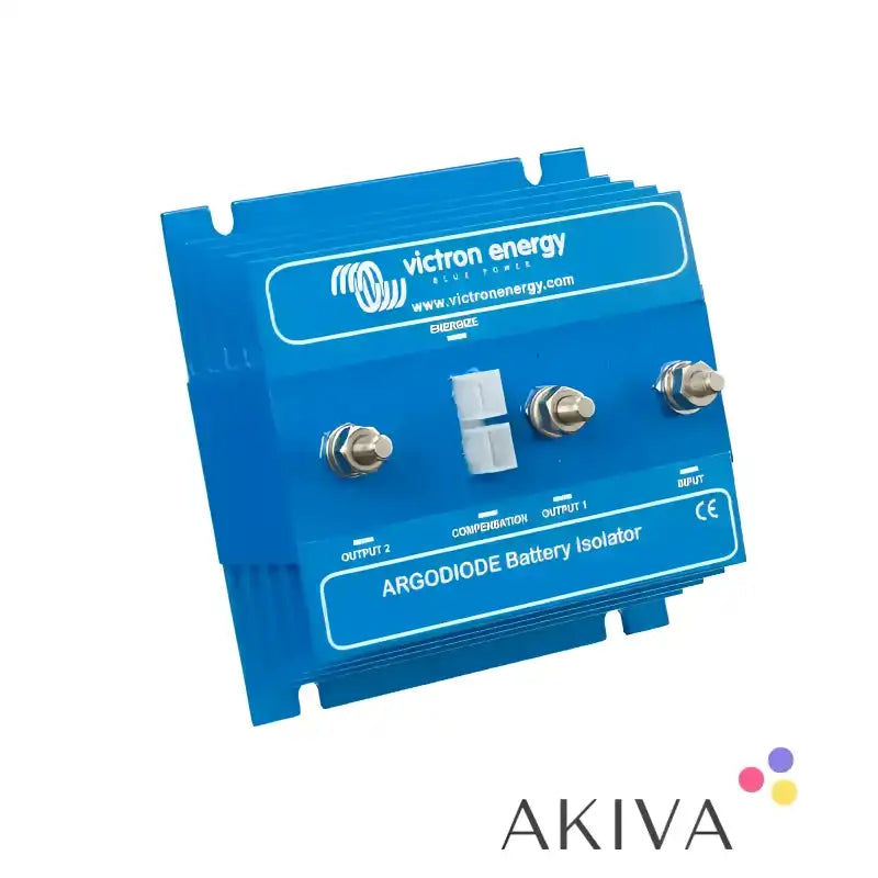 Blue Argodiode battery isolator for Argodiode 160-2AC with two 160A batteries
