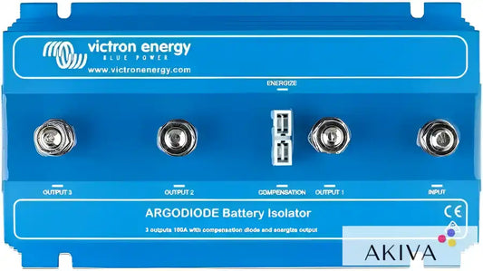 Blue Victron Energy battery isolator in Argodiode 180-3AC for batteries 180A